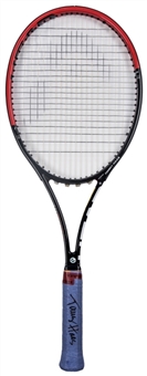 Tommy Haas Autographed Tennis Racquet (JSA)